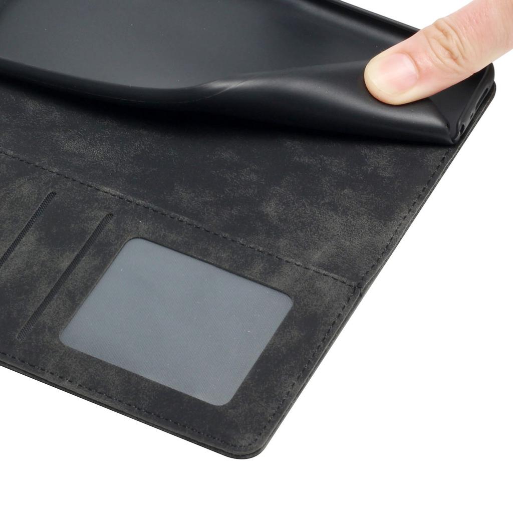 S24 Retro Mobile Phone Case Samsung Wallet Style A22 5G Card Protection Case S8 Left and Right Open Leather Case