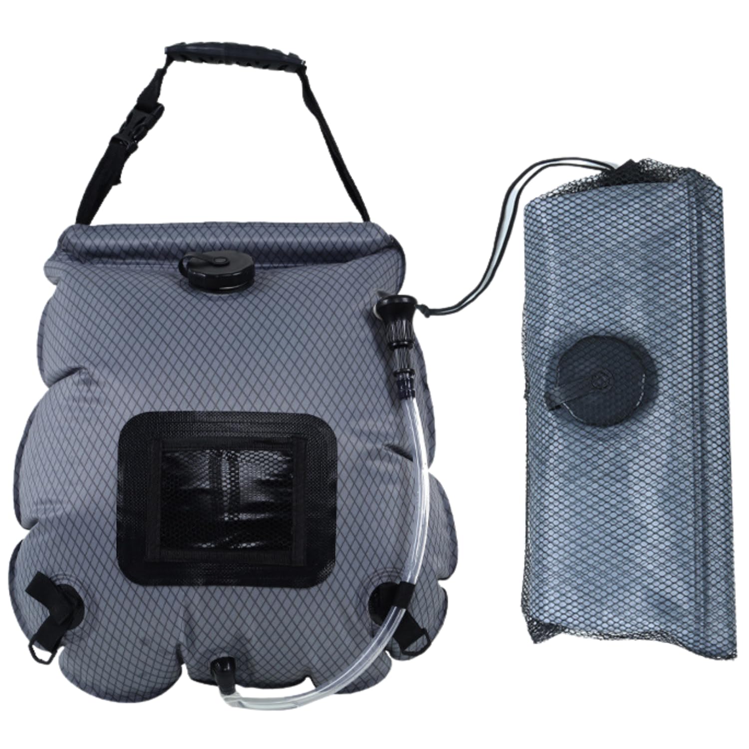 

RAYTRUTH Portable Shower, Simple Shower, Outdoor Camping Shower, Portable Shower (Gray)