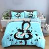 "Music Cats Art Decor Set" Soft Comfortable Duvet Cover Bedding Set Included 1*Duvet Cover & 2*Pillowcases, gift