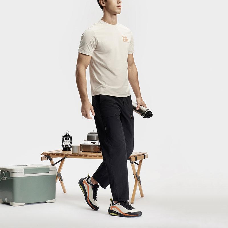 New FILA Regular T Shirt Men's Beige A11M417104F-BG