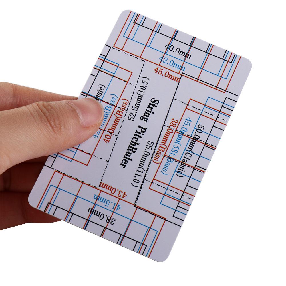 Guitar Strings Guitar Ruler Luthier Tools Action Gauge Ruler String Pitch Ruler  Acoustic Guitar