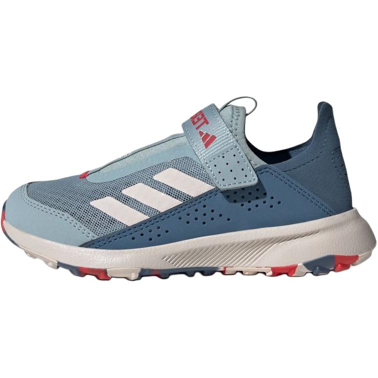 Adidas Voyager 21 Slip-On Terrex Soft Comfortable Non-Slip Durable Low-Top Outdoor Shoes Kids Shoes Gray IH3746