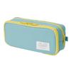 CUBIX Round Zip Pencil Colored Pastel M-Plan Case, N, Green, 106214-49-160
