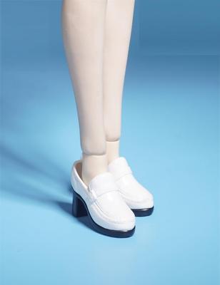Figure for TBLeague Body SAtoys SA054 Beautiful Female Fashion High School Girl JK Leather Leather Style High Heel Shoes Head and Clothes Not