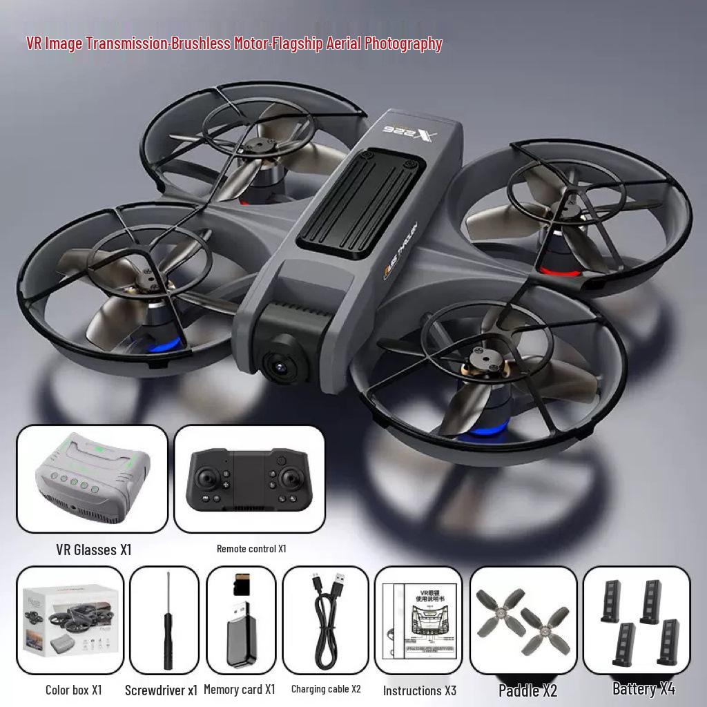 X226VR Dual Image Transmission Racing Drone with Brushless Motor and HD Aerial Photography
