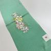 Used Final Price Reduction - Limited To 20 Items - New - Made In Japan - Silk Chirimen Fabric - Embroidered Obi-age 988