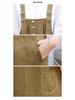 Petite Women's Fashionable Age-Reducing Korean Summer Overalls Set (2025) - Casual Tummy-Covering Suspender Dress