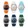 Do zegarka Tissot PRX T137 FKM 11 mm 12 mm męski damski pasek do zegarka Bransoleta z fluorytu Zapięcie składane z szybkim zwalnianiem Pasek na nadgarstek