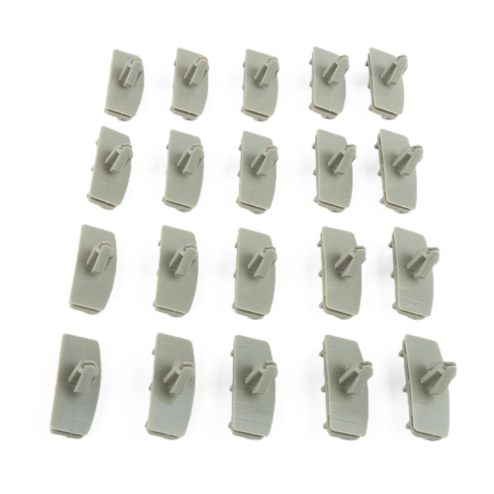Nylon Moulding Clips Replacement 20pcs Exterior Accessories