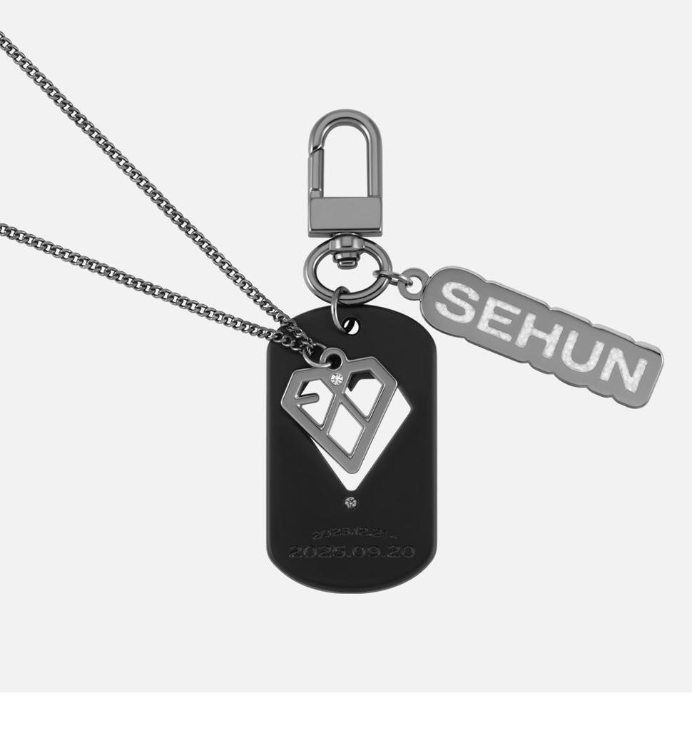 SEHUN (EXO) - Zestaw Powitalny [NASZYJNIK & BRELOK Z TAGIEM]