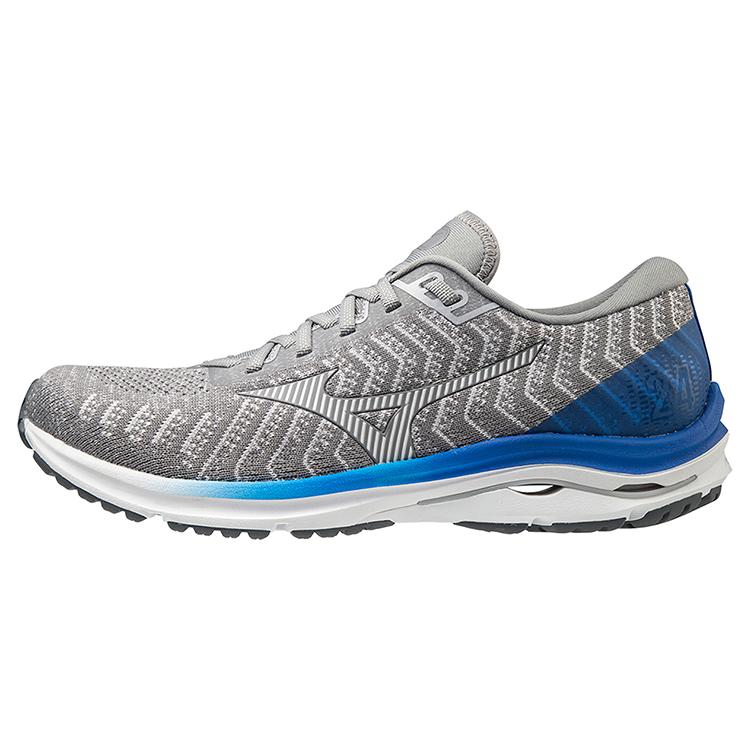 

Mizuno Wave Rider 24 Waveknit Сіро-синій J1GC207501 42
