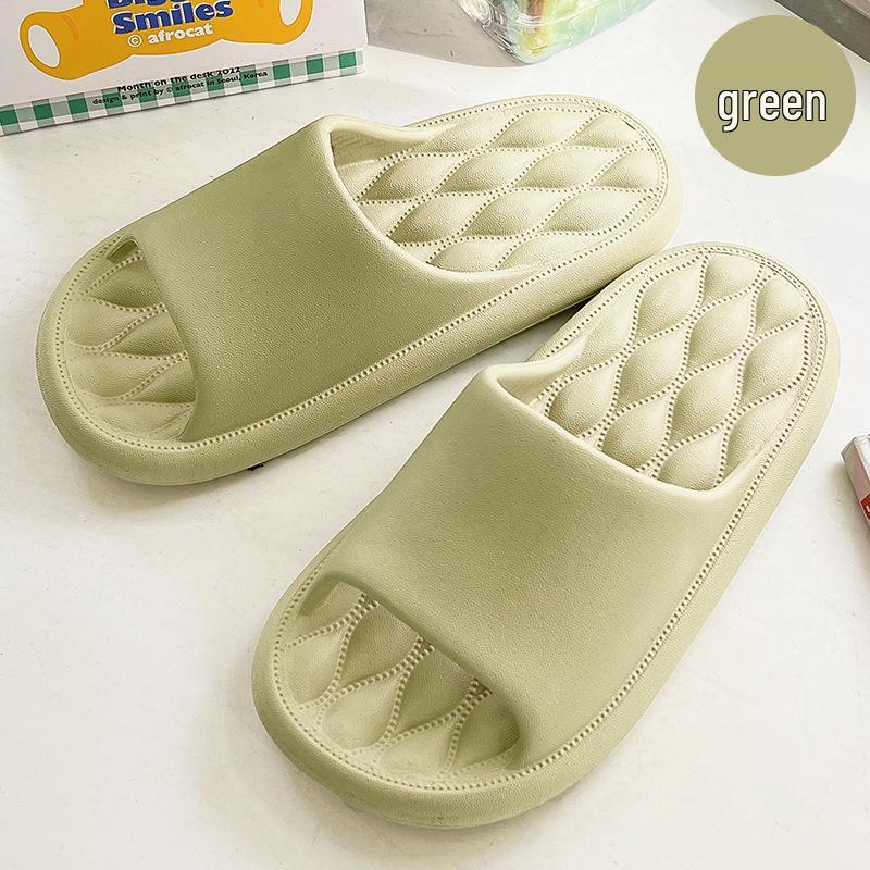 

Летние нескользящие тапочки большого размера для мужчин и женщин - для дома, отеля, ванной 34-35 (approx. 21cm inside)