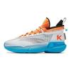 Anta Kids KT9 Thompson 9th Generation Non-Slip Shock Absorbing Wear-Resistant Mid-Top Basketball Shoes Bright Orange Kids Basketball Shoes 312341130-4