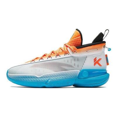 Kids KT9 Thompson 9th Generation Non-Slip Shock Absorbing Wear-Resistant Mid-Top Basketball Shoes Bright Orange Kids Basketball Shoes 312341130-4