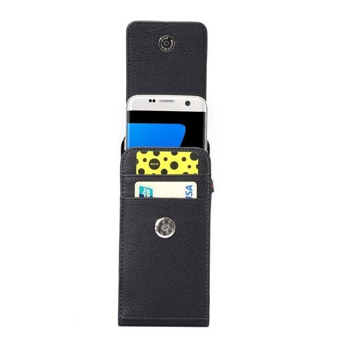 Pour Oscal Tiger 13 (2024) Étui Ceinture Porte-cartes Clip Rotatif 360 - Noir
