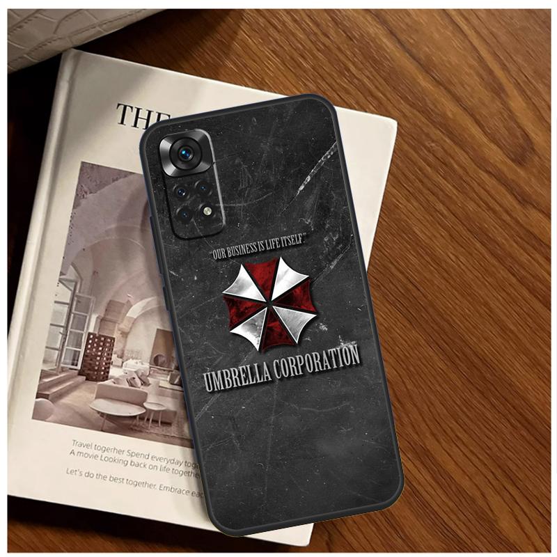 Umbrella Corporation Case For Xiaomi Redmi Note 13 11 10 9 8 12 Pro Plus 12S 11S 10S 9S 10A 9C 10C 12C 13C Funda