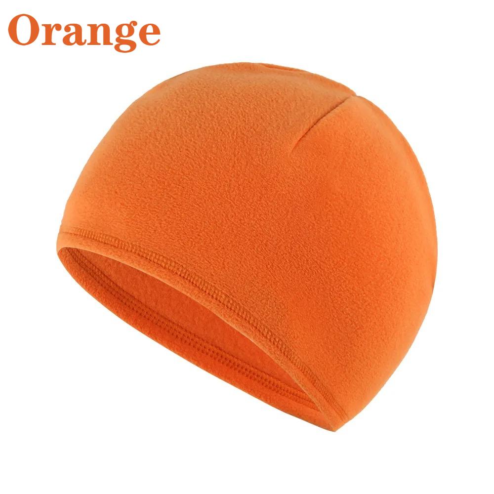 1-5PCS Unisex Winter Skull Cap Soft Polar Fleece Beanie Thick Warm Windproof Ski Hat Outdoor Cap Suitable for Both Men and Women