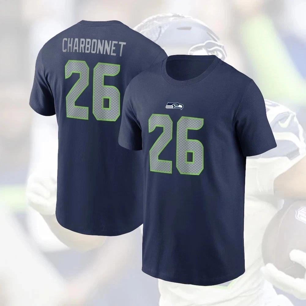 Zach 1Charbonnet 26 Seattle Seahawk Shirt Unisex Fan Gift S-5XL Style1 XL