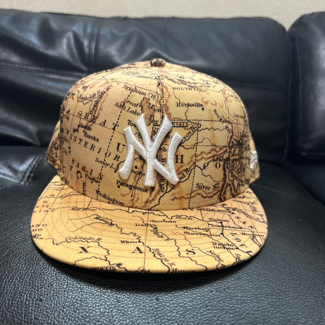 

[USED] New Era 59Fifty Yankees Vintage Map 7 1/2