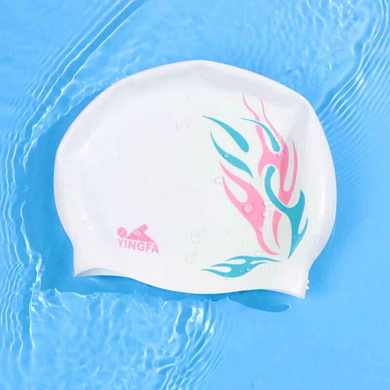 YINGFA Unisex Silicone Swim Cap for Long Hair
