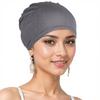Fashion New Muslim Headscarf Hat for Women's Base Hat Underscarf Hijab Bonnet Soft Stretch HIjabs Tube Cap Turbante Mujer Hat