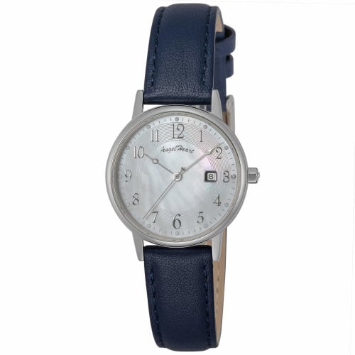 

ANGELHEART Innocent Time Women s Watch, Pearl Dial, Stainless Steel, Solar Battery, 29mm, Official Warranty, Watch ITN29S-NV, Navy