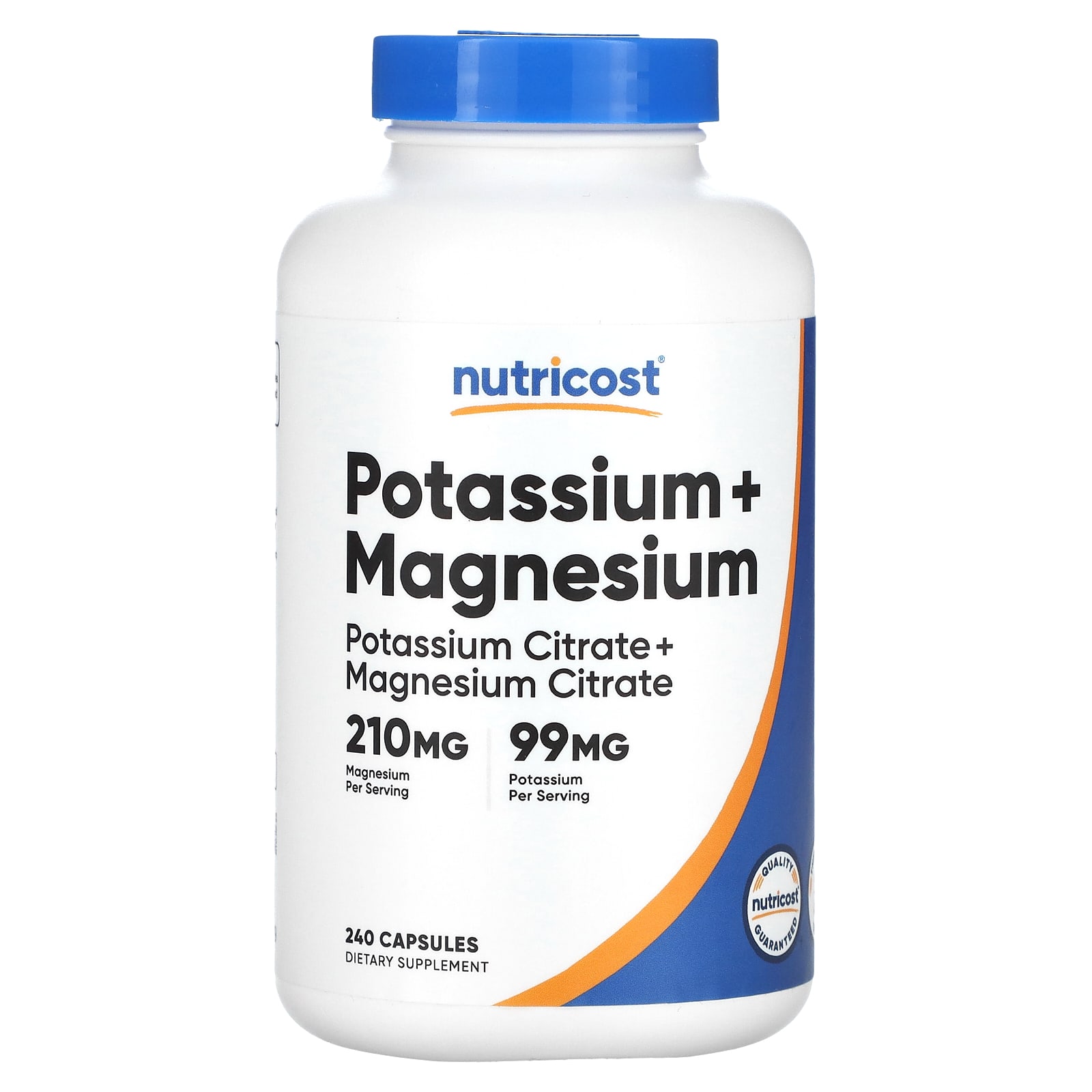 

Potassium + Magnesium, 240 Capsules