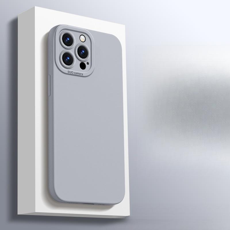 Geeignet für IPhone 15 Handyhüllen, IPhone16/14 Pro Flüssigsilikon 13 Vollabdeckung Promax Sturzsichere Schutzhülle
