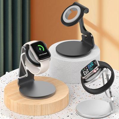 Aluminum Zinc Zinc Alloy Watch Charging Dock Station Stable Watch Charging Holder  for Home