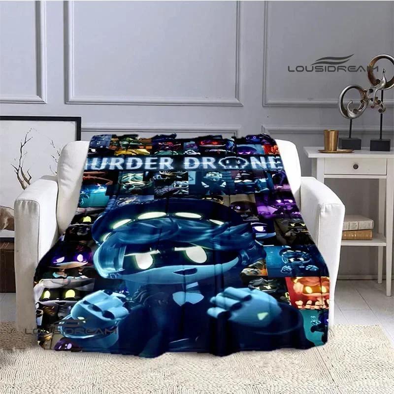 Murder-Drones Cartoon Printed blanket Flannel Warm blankets Soft and comfortable blanket bed linings cubre cama Birthday Gift