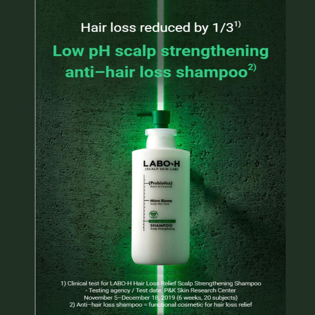 LABO-H Scalp Strengthening Shampoo Hair Loss Care 333mL (+50)