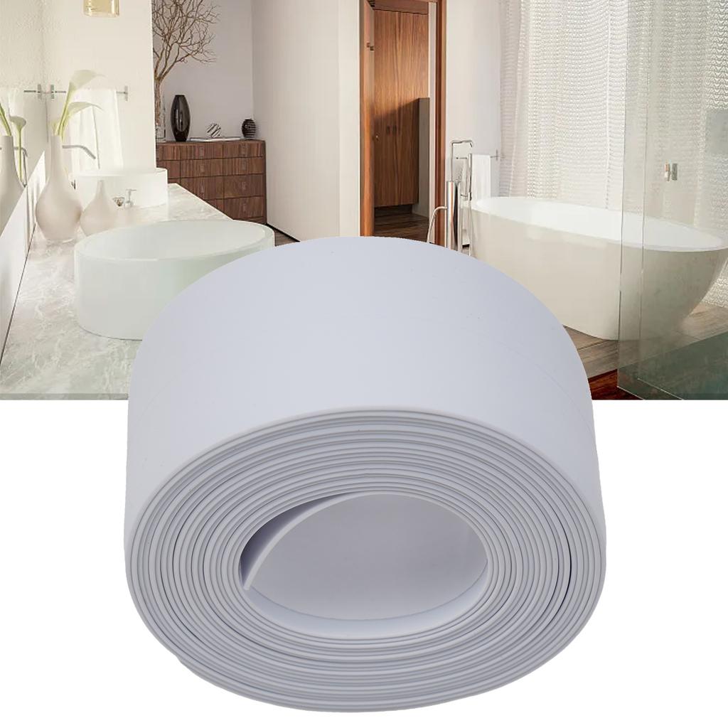 Sealing Strip 3.2mx3.8cm Sealing Strip Tape Bathroom Bath Accessories Suitable For Bathroom Long Lasting High Quality