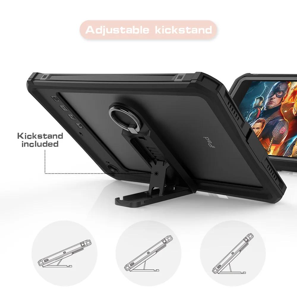 IP68 Waterproof Case Cover for Apple iPad Mini 4 5 6 7 with Screen Protector Pencil Holder Water Resistant Kickstand Case Mini 6