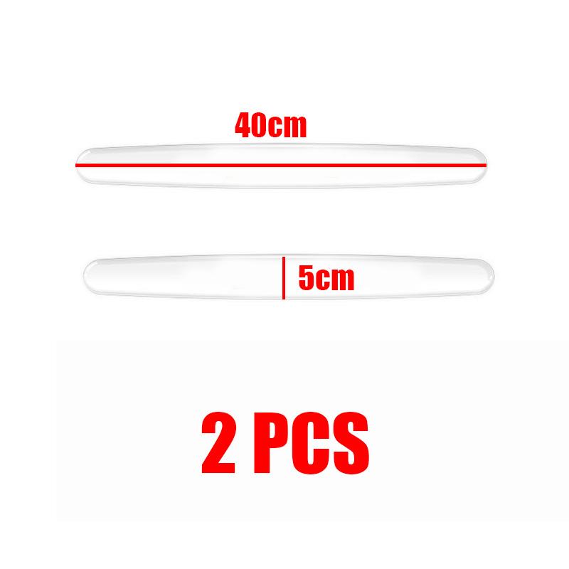 

Универсальный автомобильный бампер, полоса для предотвращения столкновений, защита углов, наклейка, лезвие для автомобиля, резиновая защита от царапин для двери автомобиля 2 PCS