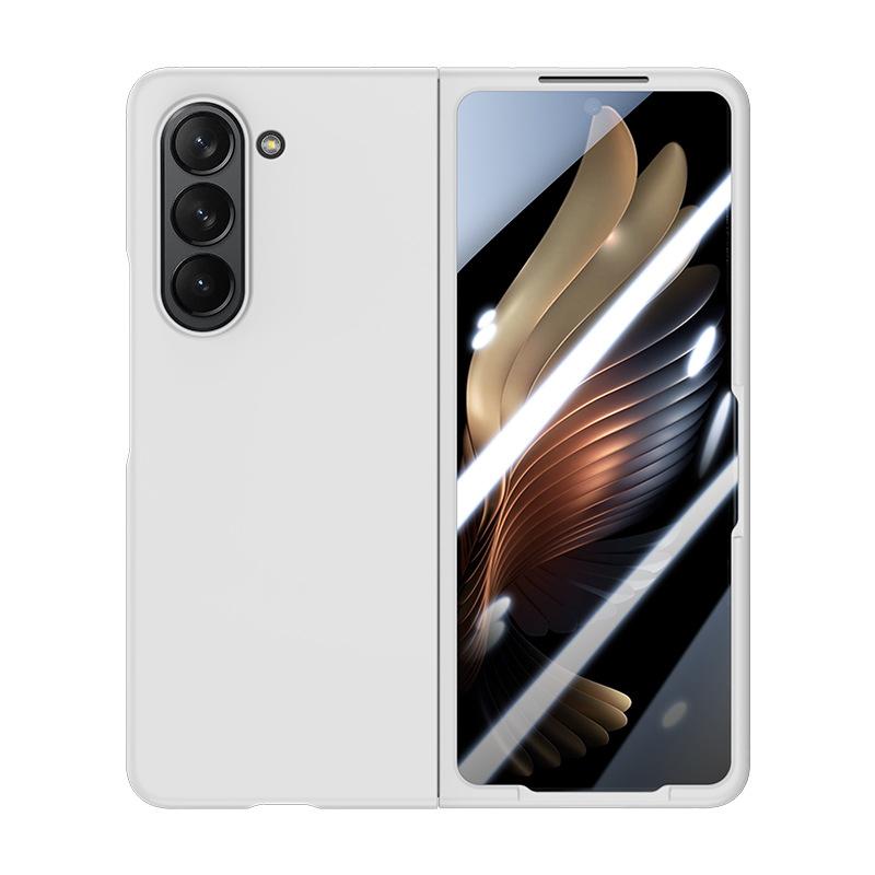 Shell and film integrated application Samsung ZFold7 mobile phone case fold screen matte skin feeling ZFold6 simple W26 protective case
