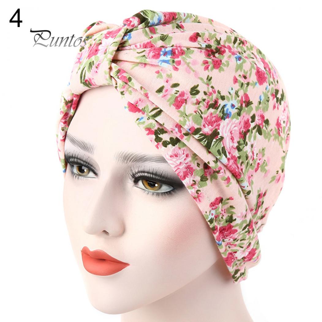 

Симпатичные женщины растягивают тюрбан в шляпе от рака, химиотерапия 4#