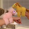 Soft Pony Slap Bracelet Simulation Horse Plush Toy Horse Plush Wrist Band Home Decor