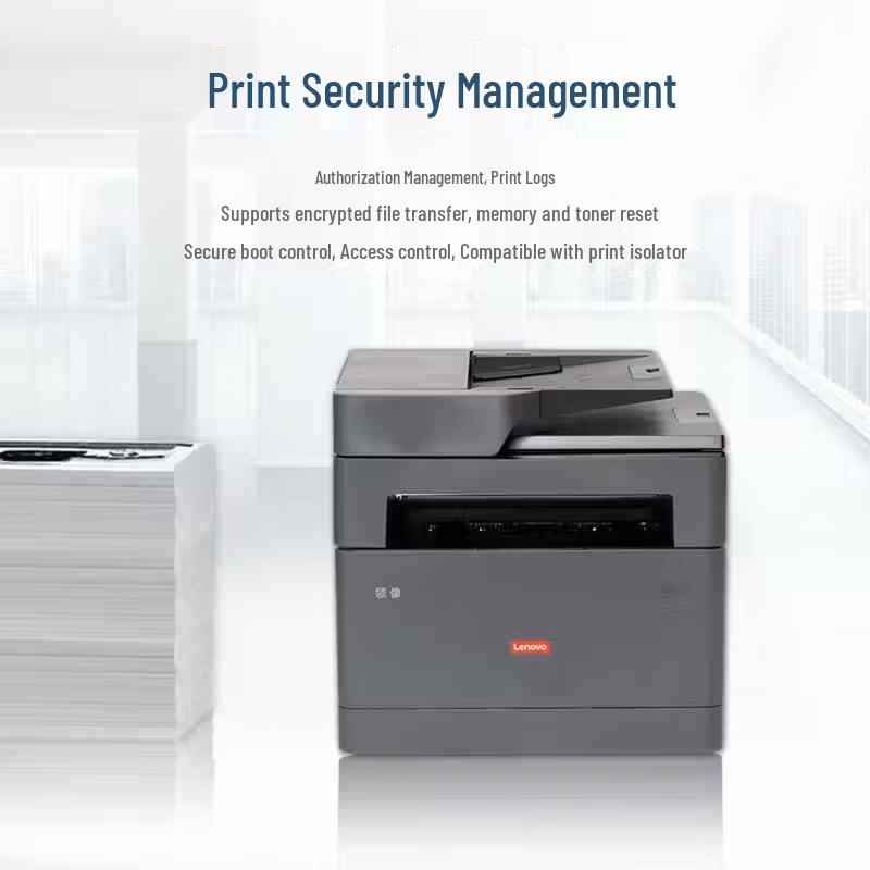 Lenovo GM339DNS A4 Mono Laser Multifunction Printer CN Plug (adapter Included)