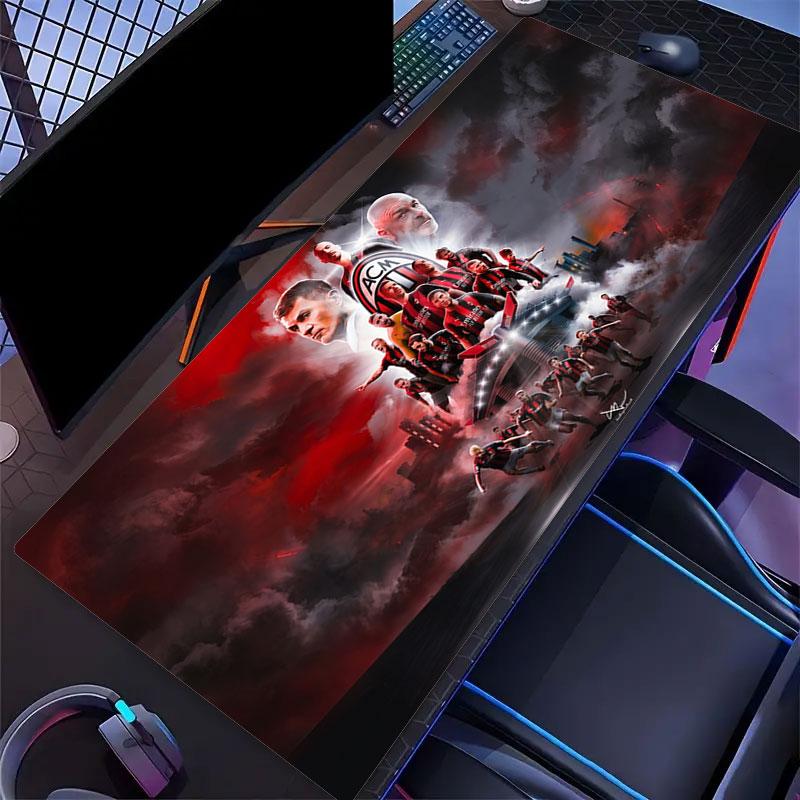ACM Large Gaming Table Cushion Non-slip Laptop Tablet Big Mousepad XXL Mat Mini PC Playmat With Lock edge
