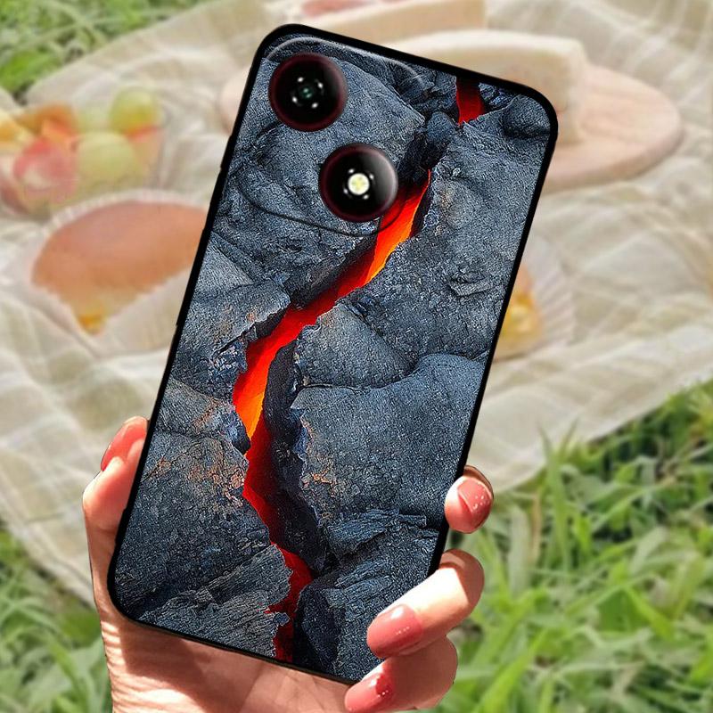 Für ZTE Blade A35E /A35/A55 Hülle Mode Cartoon Weiches Silikon Handy Rückseite Für ZTE A35E Stoßfeste Hülle A35 E A 35 Schale