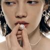 Hollow Knit Pompon Pendant Long Necklace: High-End Matte Sweater Chain for Autumn & Winter
