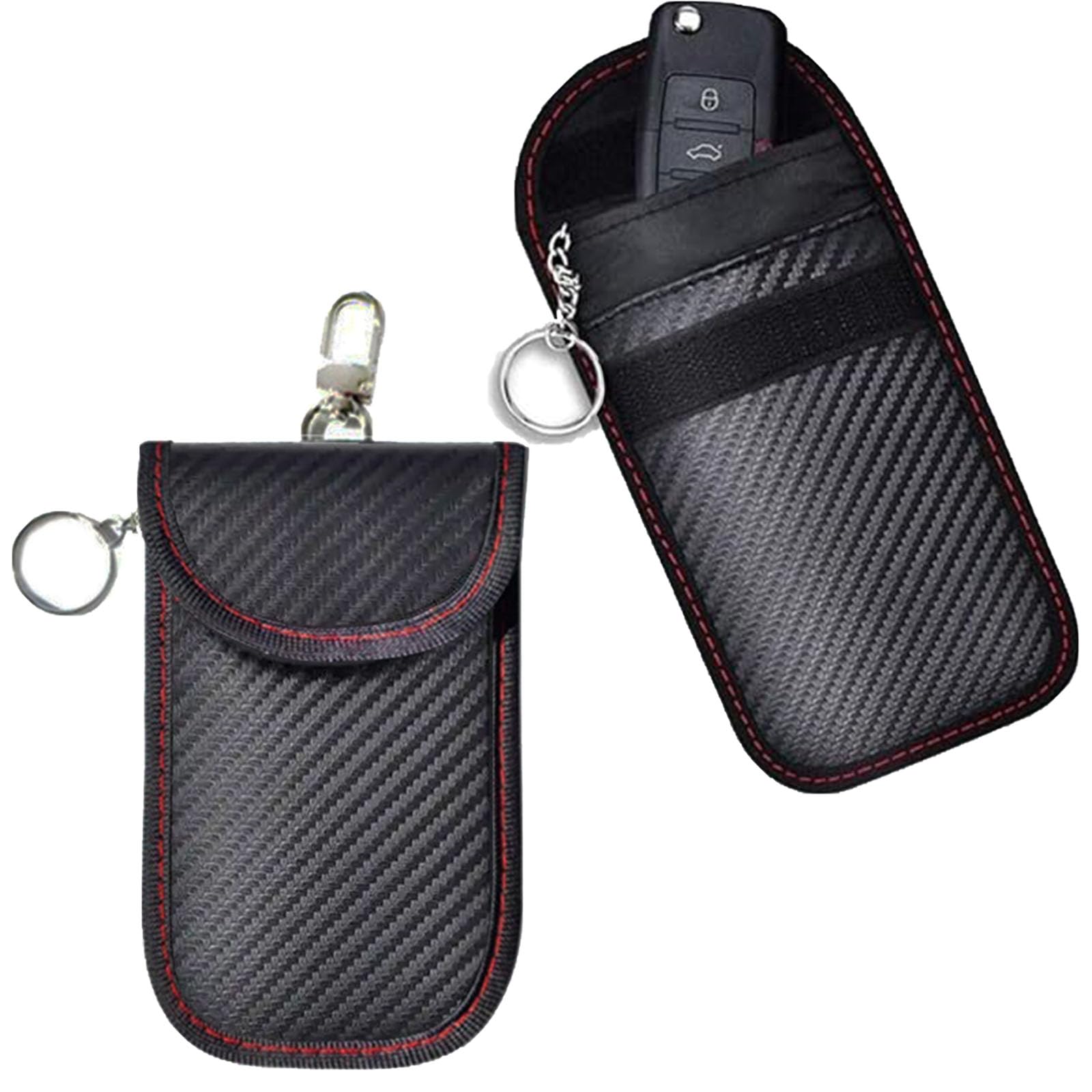 [HUIKKJP] Relay attack prevention key case set of 2: Radio чёрный