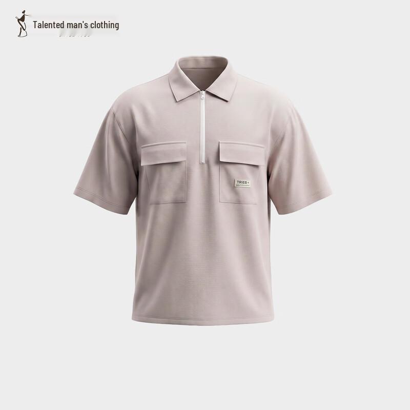 Men s Loose Fit Short Sleeve Polo Shirt XL