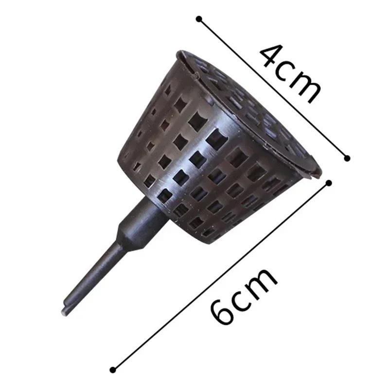 100Pcs Fertilizer Holder Box Portable Lid Cover Garden Plant Planters Placing Organic Fertilizer Basket Case Bonsai Tool