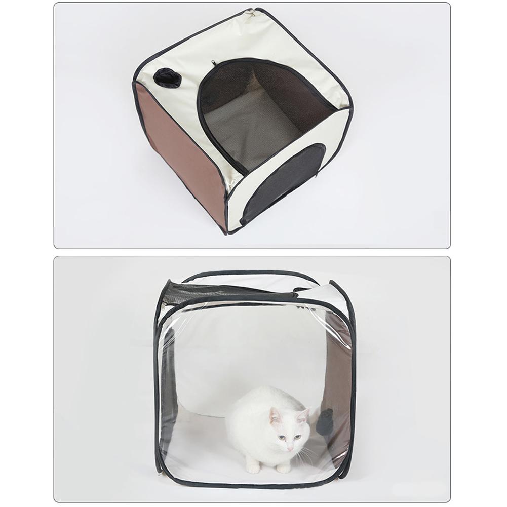 Portable Pet Hair Drying Tent Traveling Pet Cleaning Dry Bag Foldable Cage for Dog Cat