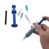 Aluminum Alloy Manual Syringes Dispenser Plunger Tool Solder Flux Pastes Booster