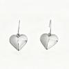 Elegant Heart-Shaped Gold-Plated Stainless Steel Stud Earrings for Women