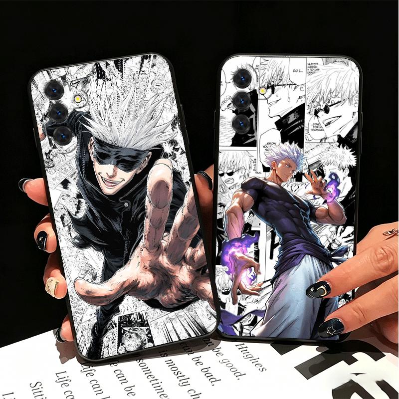 Anime Gojo Satoru JUJUSU Soft Phone Case for Samsung A17 A37 A57 A16 A26 A36 A56 A15 A25 A35 A55 A14 A24 A34 A54 A13 A23 A33 A53