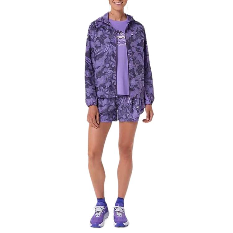 Asics Solid High-Waisted Breathable Quick-Dry Running Shorts Women Shorts 2012D077-500