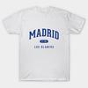 Men Black Print T-shirt Real Madrid No-Cut Transfer Paper Print Cotton Tshirt